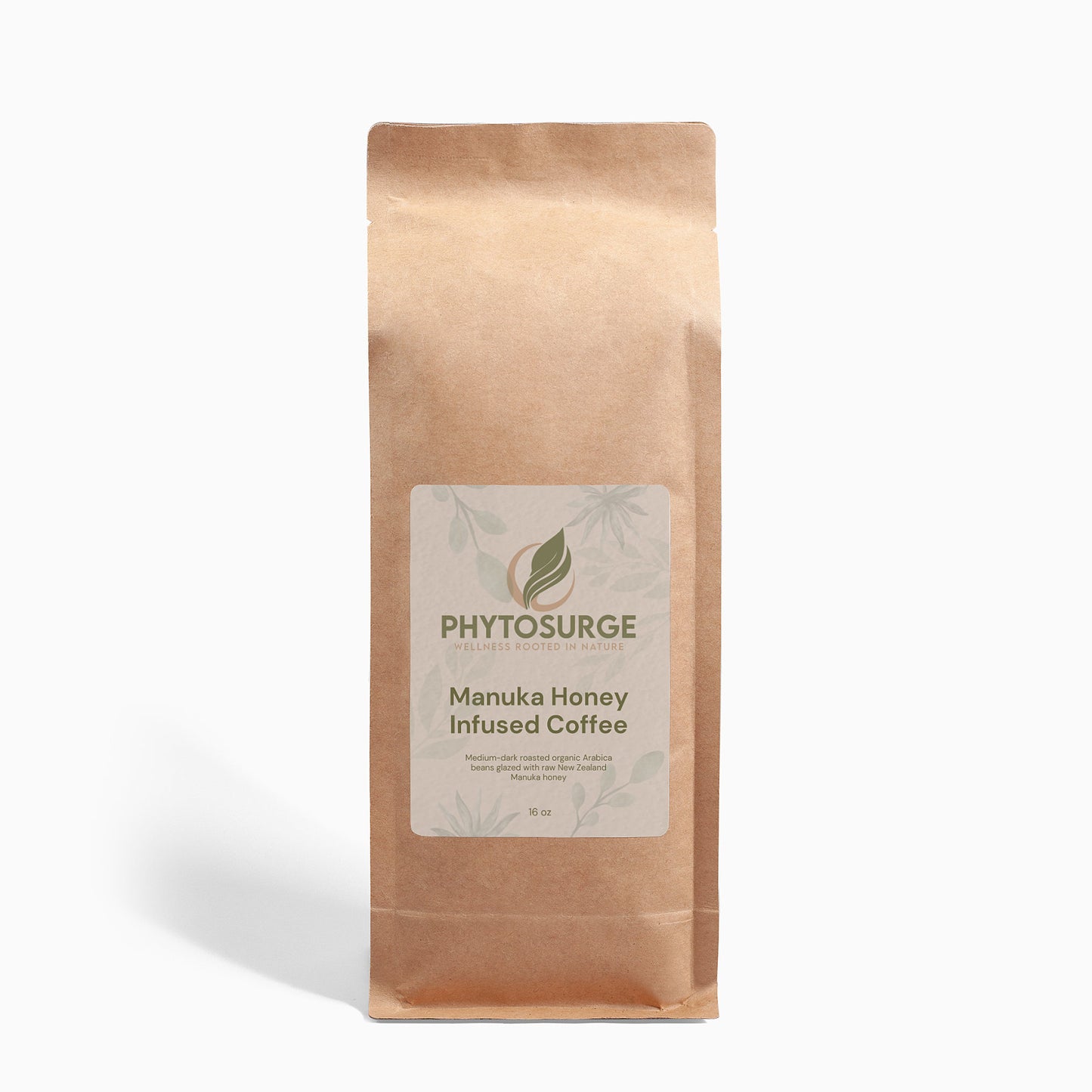 Manuka Honey Infused Coffee 16oz