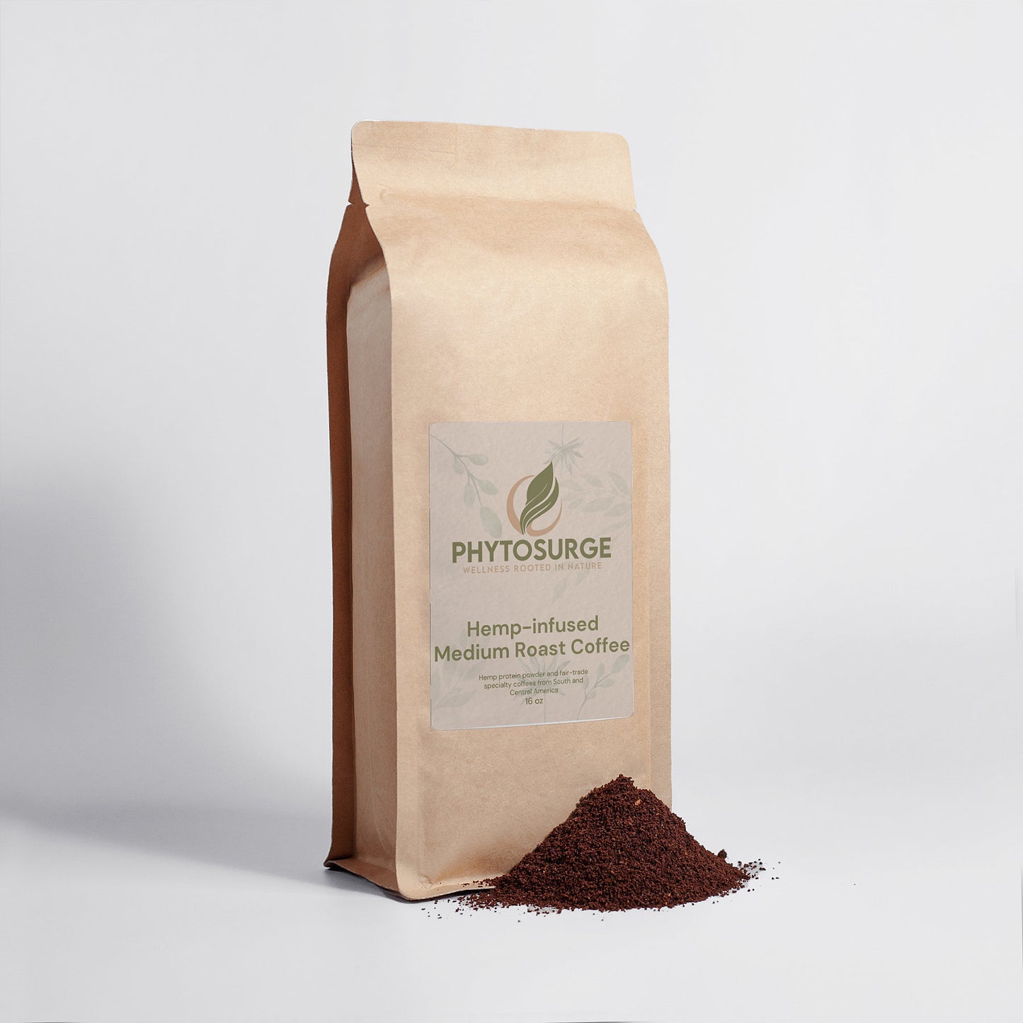 Hemp-infused Medium Roast Coffee 16oz