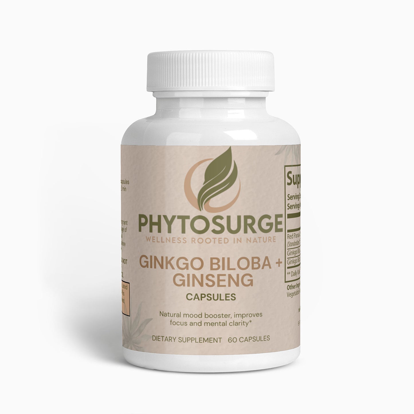 VitalityX Ginkgo Biloba + Ginseng